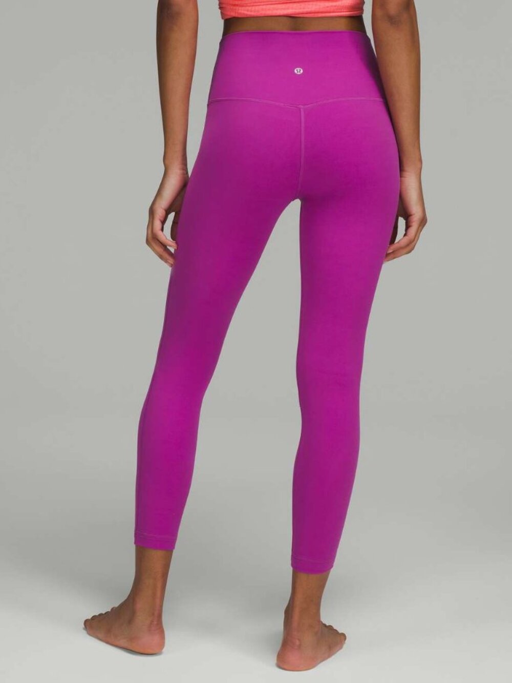 Lululemon Align High-Rise Pant 25"  Size 4 Vivid Plum